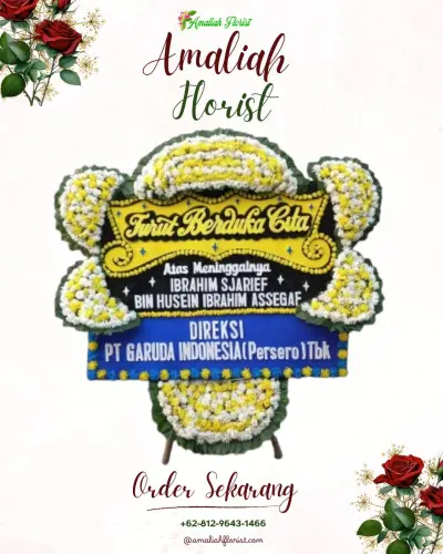 Papan Bunga Duka di Sambimaya